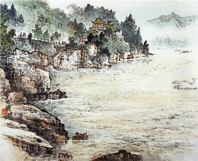 Китайский пейзаж. Совр. кит. худ.