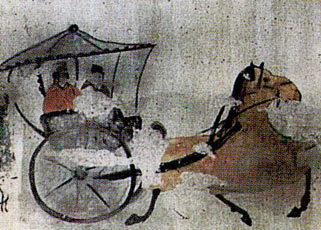 Повозка. Китай 1-3 век н.э. 