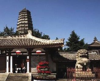 Храм Фамэнь. Китай.