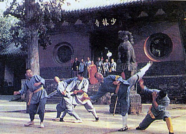 Монастырь Шаолинь, основан в 495 году. Китай.