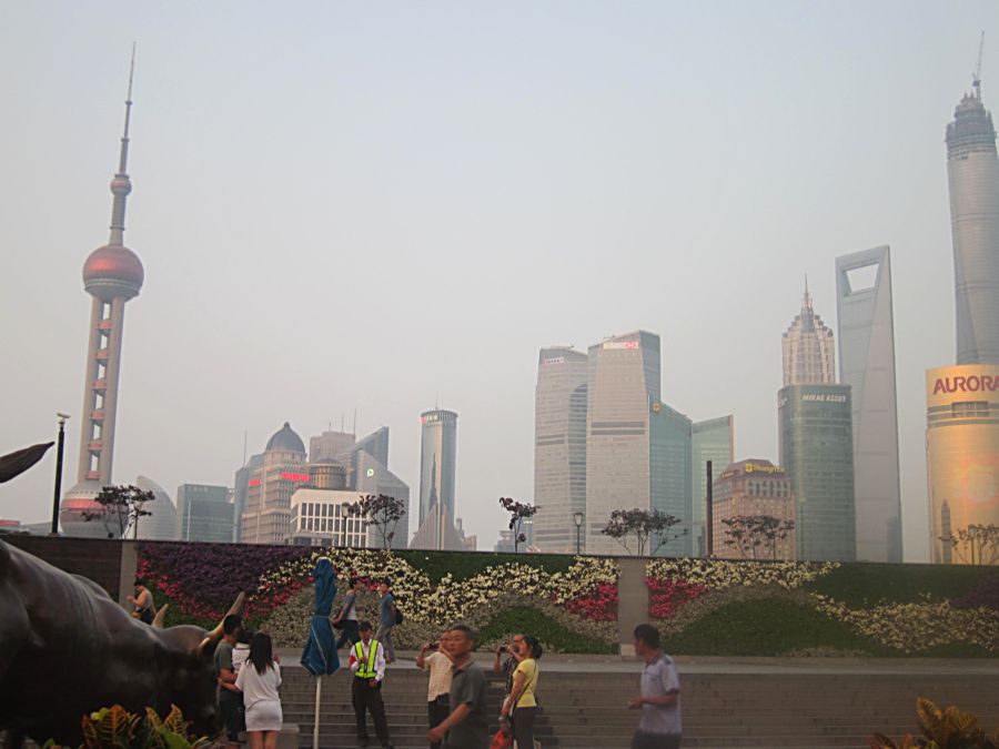 Небоскребы Шанхая. Фото Лимарева В.Н. 