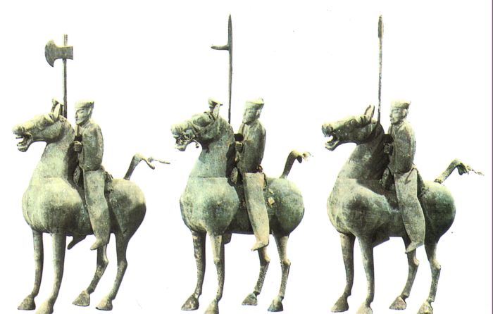 Китайское войско 1-3 века. Китай  Керамика.