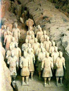 Погребальная армия императора Цинь Шихуанди   